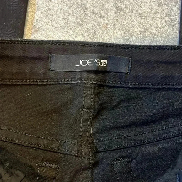 Joe's Jeans, High Rise Skinny.  Size 24, in black. - Picture 9 of 11
